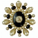 Broche CHANEL perles collection croisière Paris-Cuba