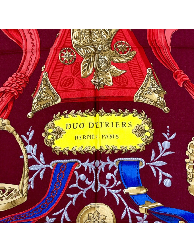 Châle HERMES cachemire et soie