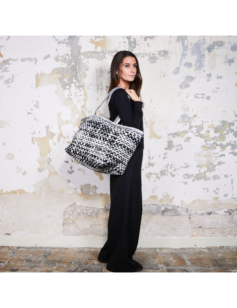 Sac de plage CHANEL et sa serviette éponge