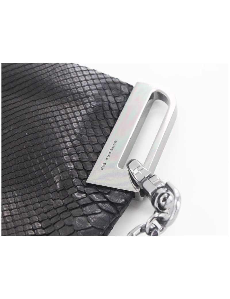 Sac BARBARA BUI lézard noir