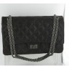 2.55 Leather Brown iridescent CHANEL