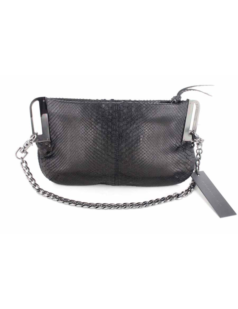 Sac BARBARA BUI lézard noir