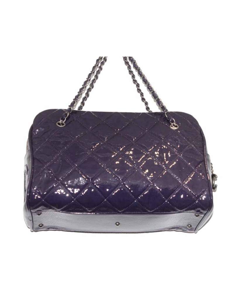 Sac CHANEL vernis violet