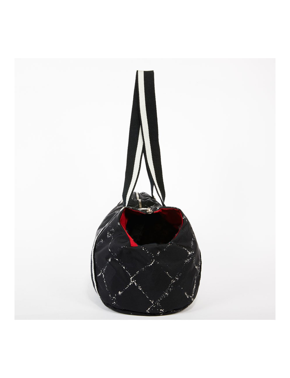 Sac pour chien CHANEL en toile noire