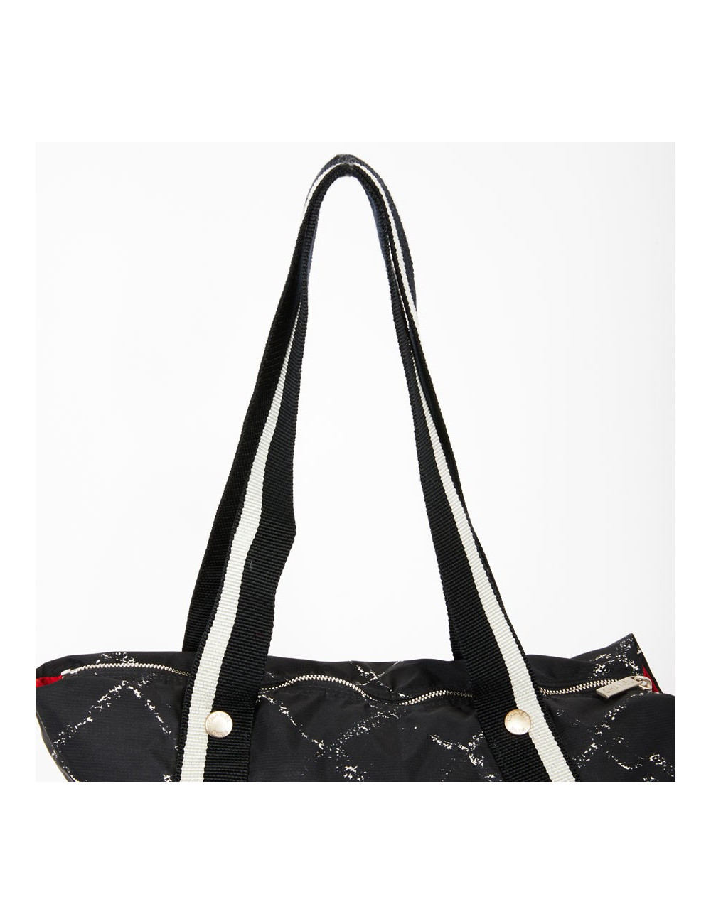 Sac pour chien CHANEL en toile noire