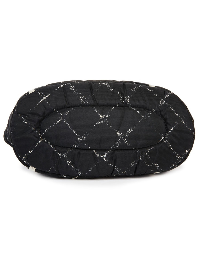 Sac pour chien CHANEL en toile noire