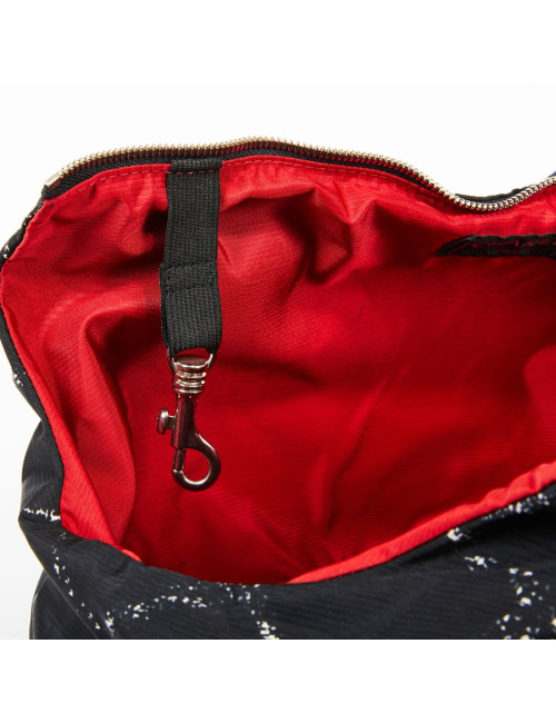 Sac à chien CHANEL en toile noire