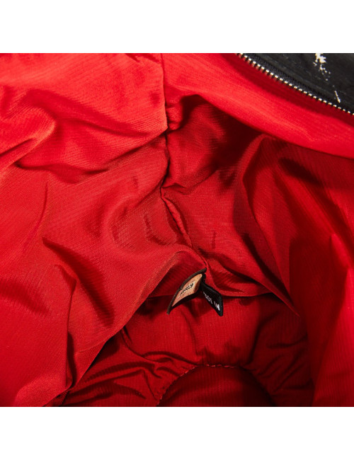 Sac à chien CHANEL en toile noire