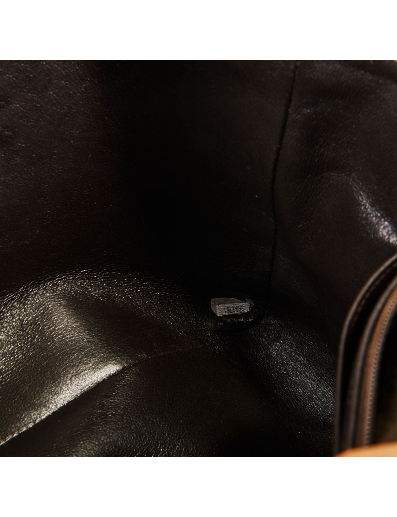 Sac Jumbo CHANEL en jersey marron