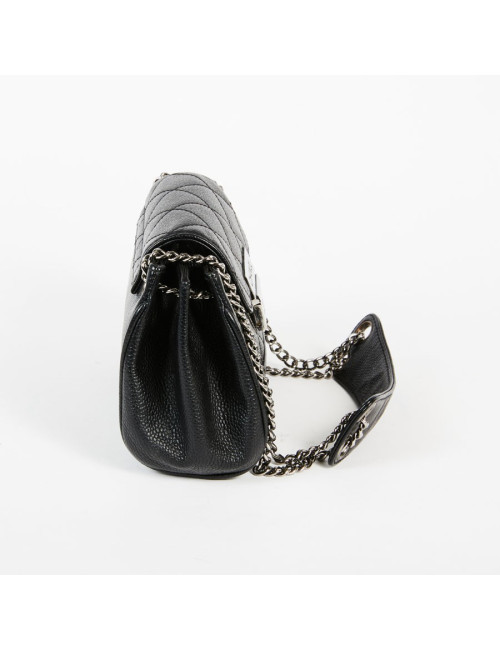 Petit sac CHANEL cuir caviar noir