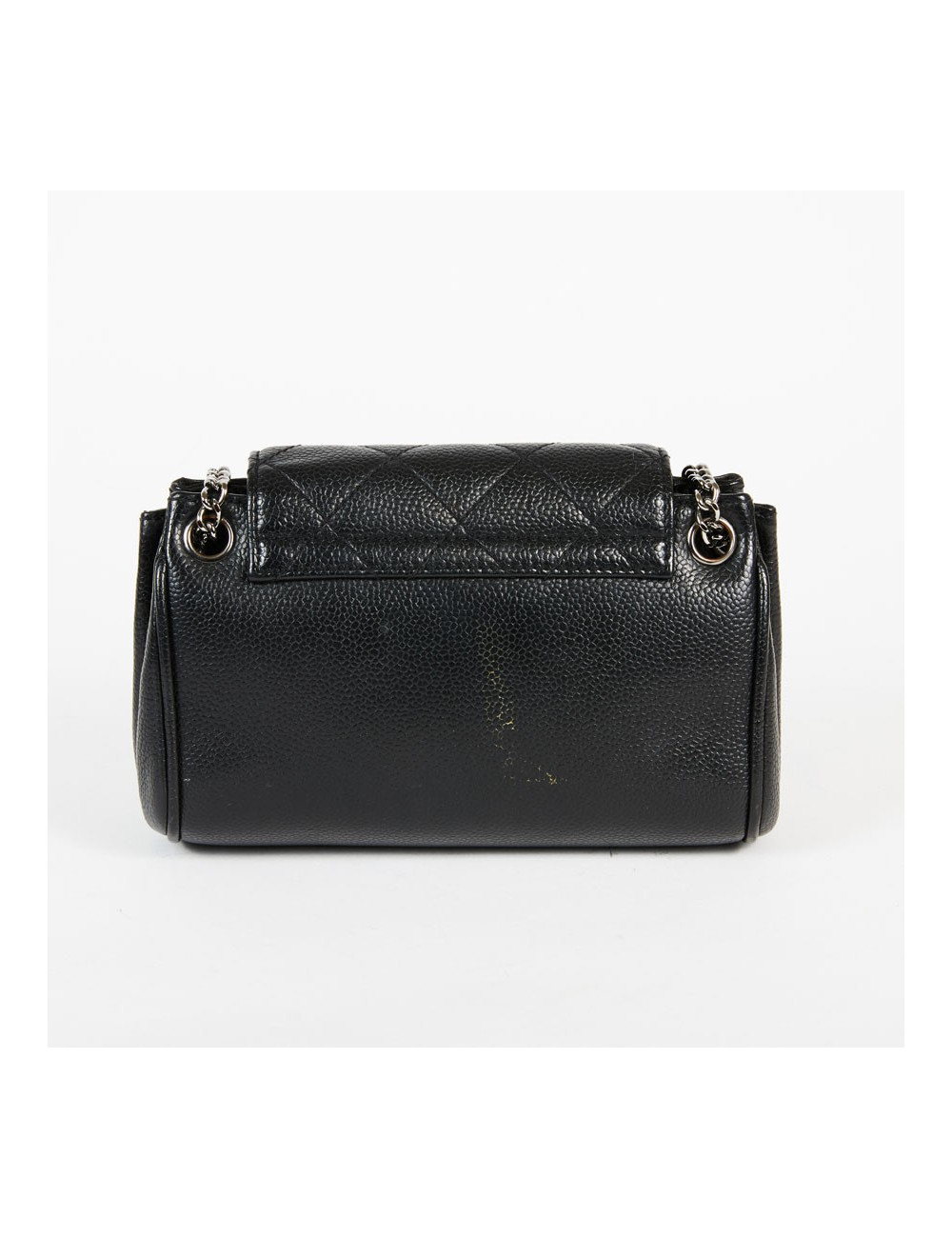 Petit sac CHANEL cuir caviar noir