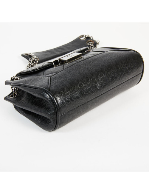 Petit sac CHANEL cuir caviar noir