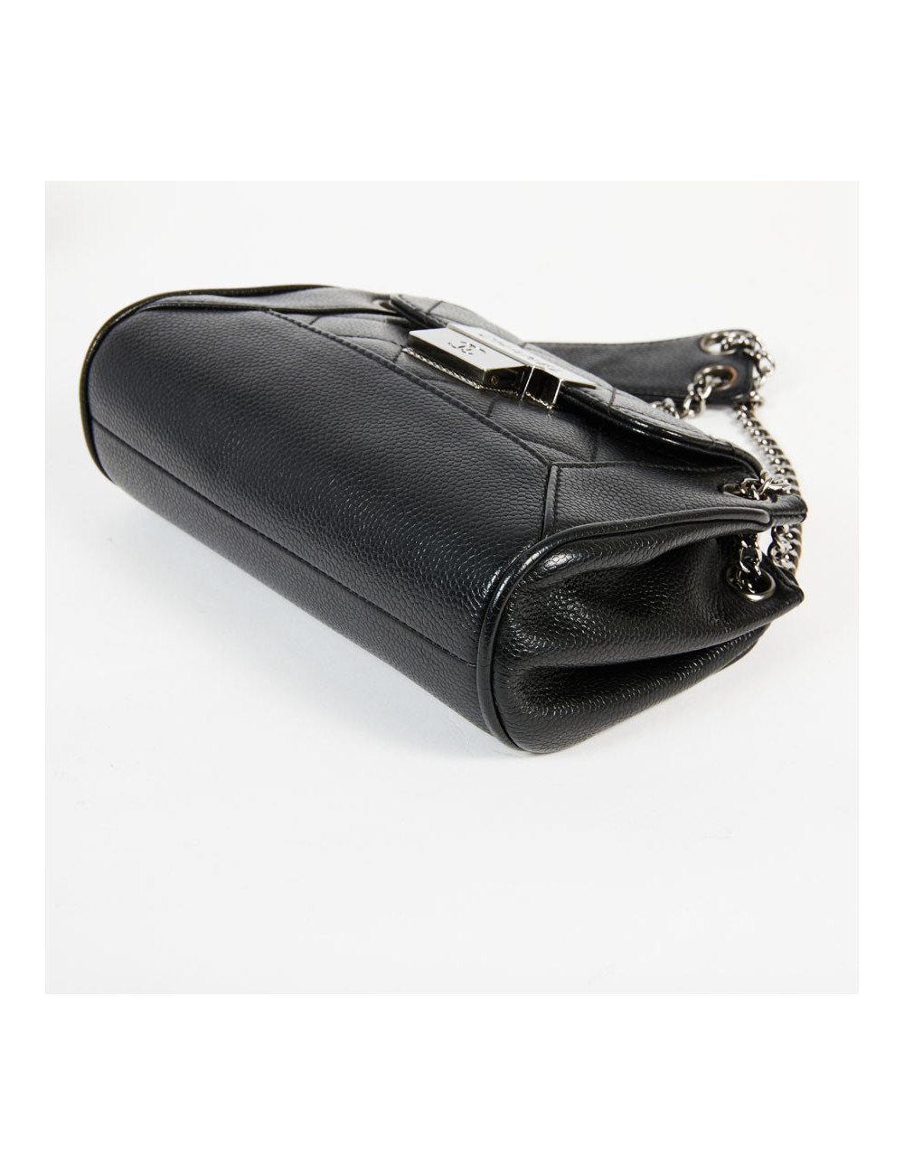 Petit sac CHANEL cuir caviar noir