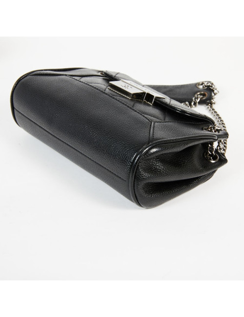 Petit sac CHANEL cuir caviar noir