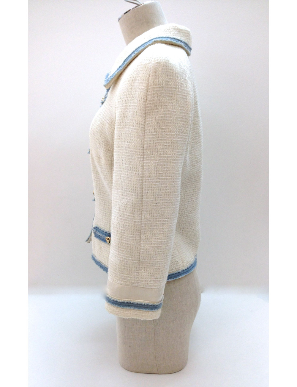 Veste CHANEL en tweed T 38 