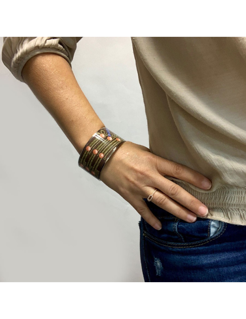 Bracelet GM HERMES émaillé