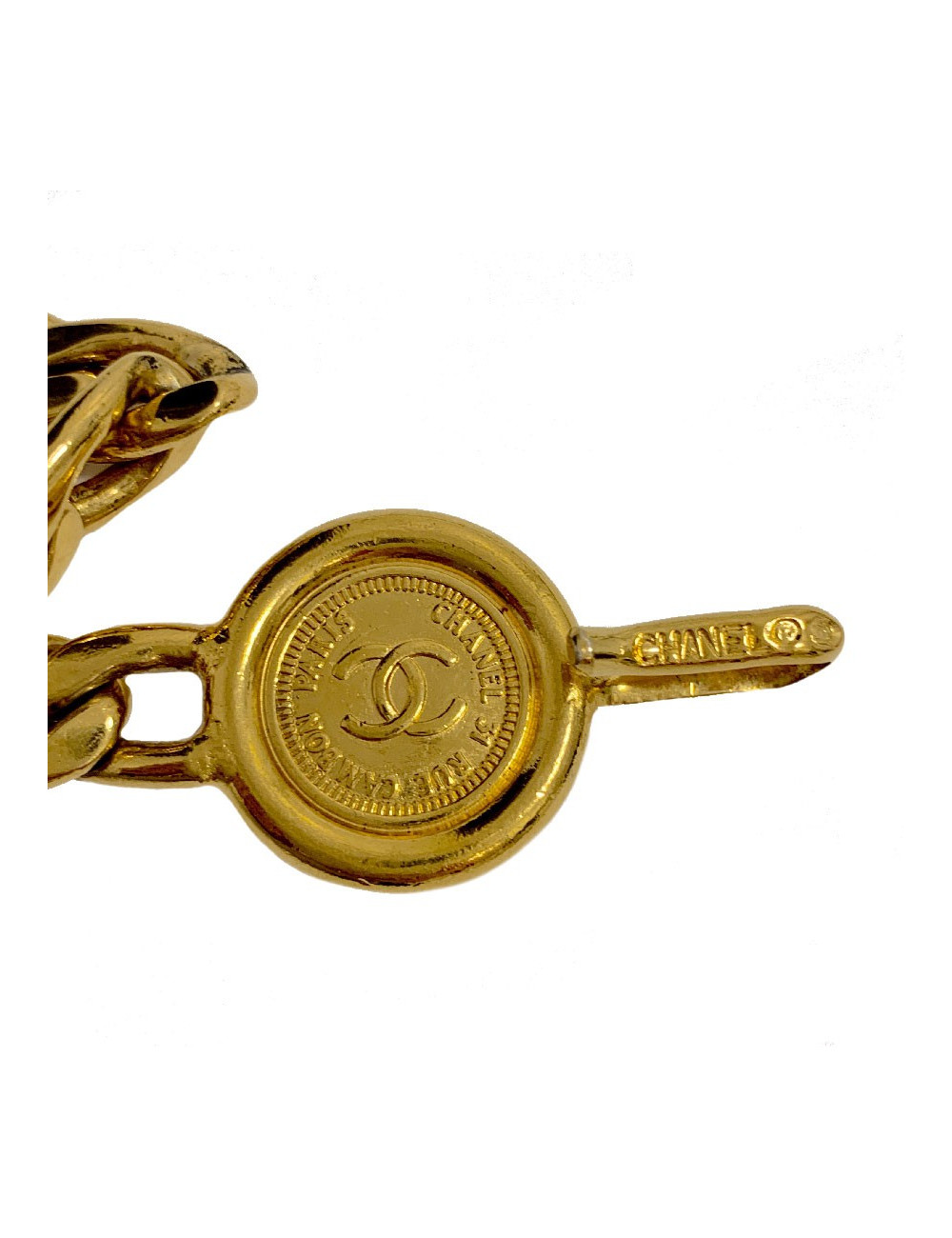 Ceinture CHANEL chaine dorée 90's