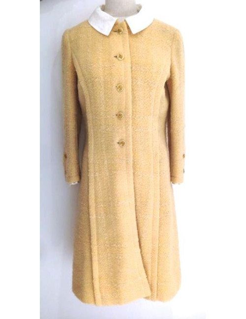 Manteau haute couture CHANEL vintage T 38 