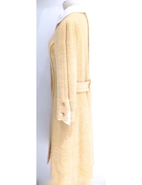 Manteau haute couture CHANEL vintage T 38 