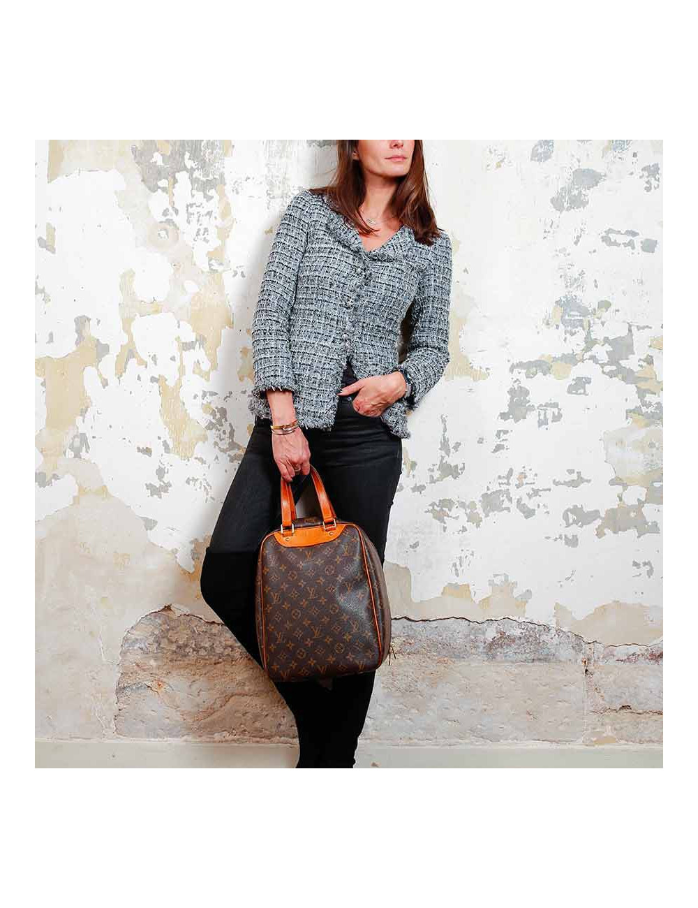 Sac vintage LOUIS VUITTON monogram marron