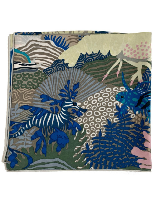 Carré 90 x90 HERMES soie 100%