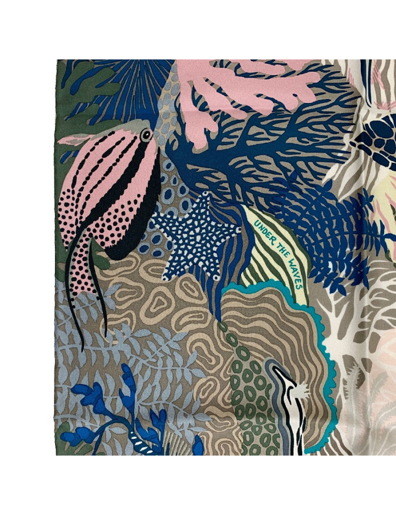 Carré 90 x90 HERMES soie 100%