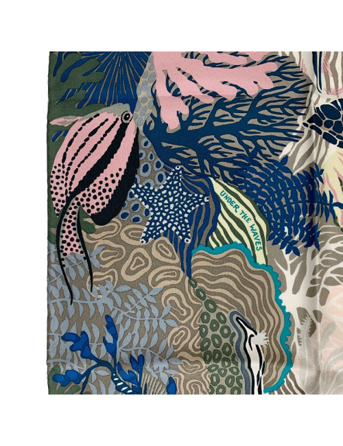 Carré 90 x90 HERMES soie 100%