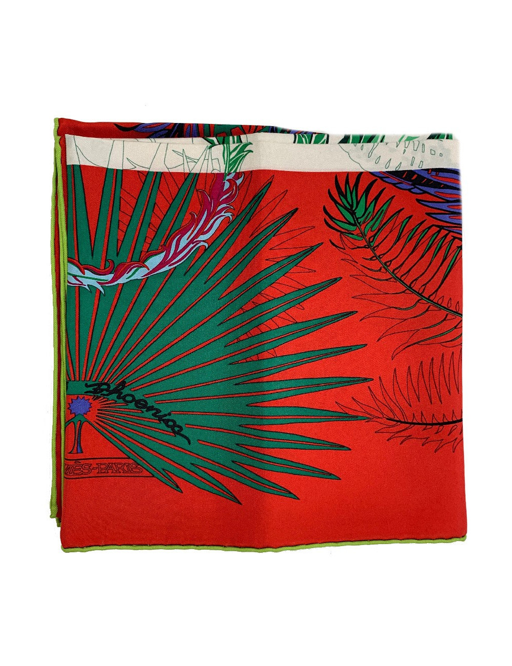 Carré 90 x90 HERMES soie 100%