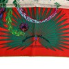 Carré HERMES Mythiques Phoenix en soie rouge