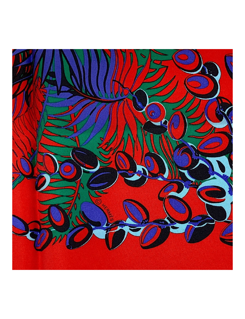 Carré 90 x90 HERMES soie 100%