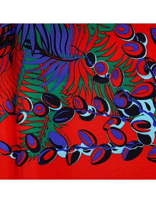 Carré 90 x90 HERMES soie 100%