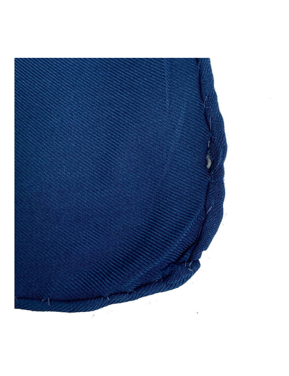 Foulard HERMES "Les merveilles de la vapeur" en soie bleue et beige