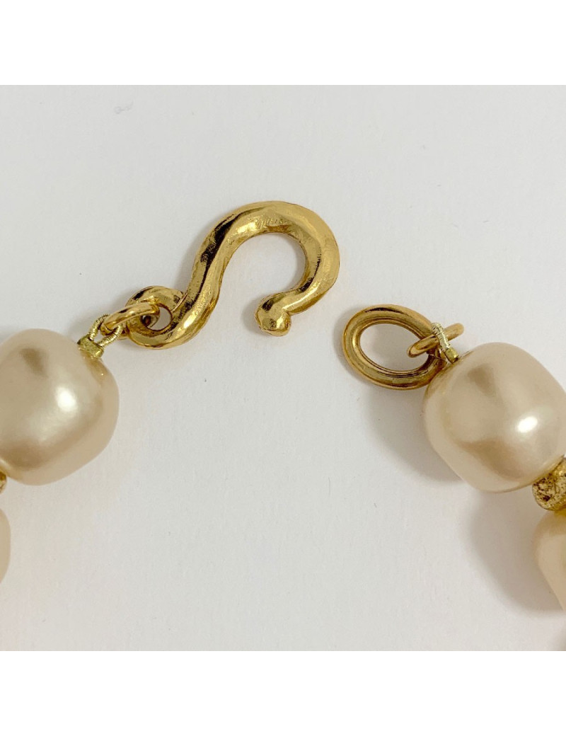 Collier JEAN LOUIS SCHERRER Vintage en perles nacrées
