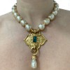 Collier JEAN LOUIS SCHERRER Vintage en perles nacrées