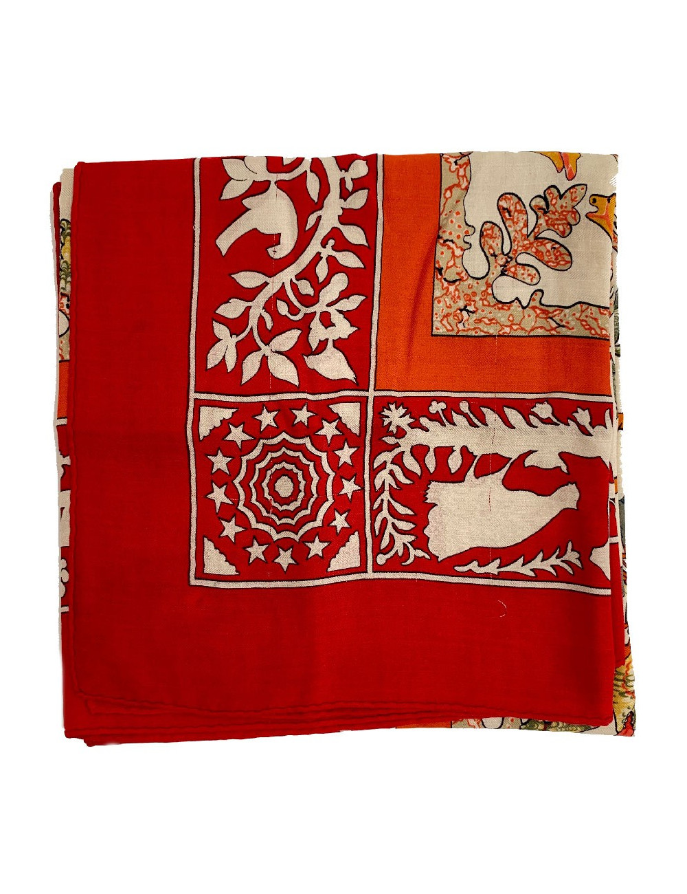 Étole HERMÈS en cachemire et soie 