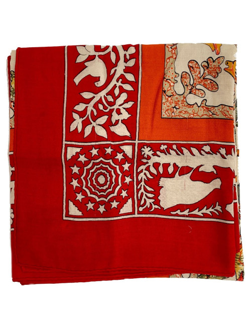 Étole HERMÈS en cachemire et soie 