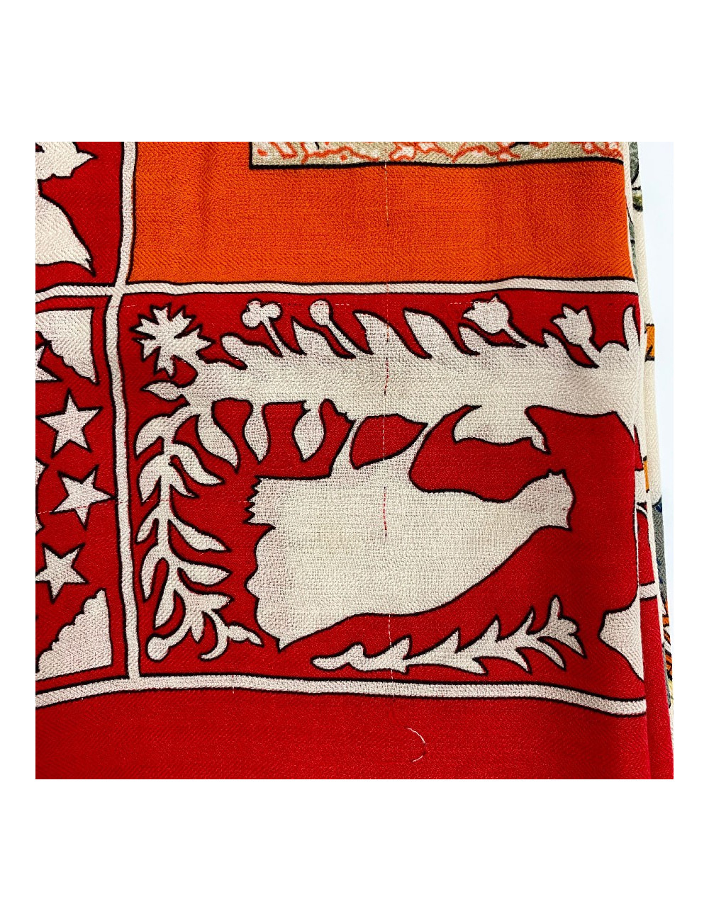 Étole HERMÈS en cachemire et soie 