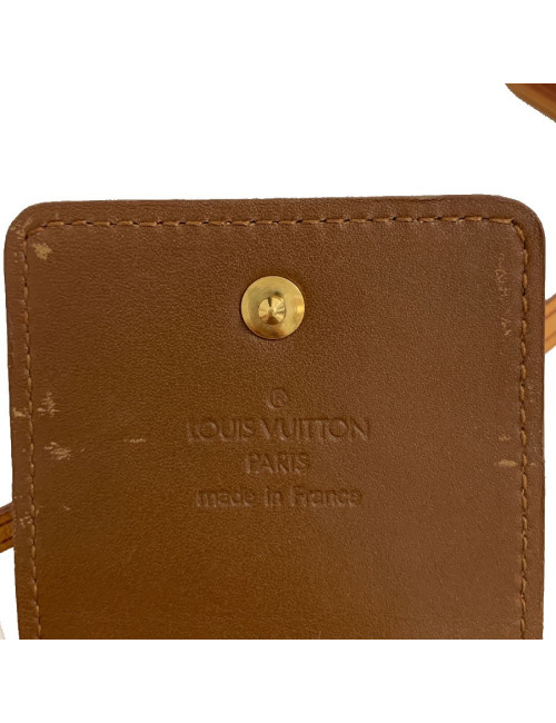 Etui à cigarettes LOUIS VUITTON en cuir monogram vernis bronze