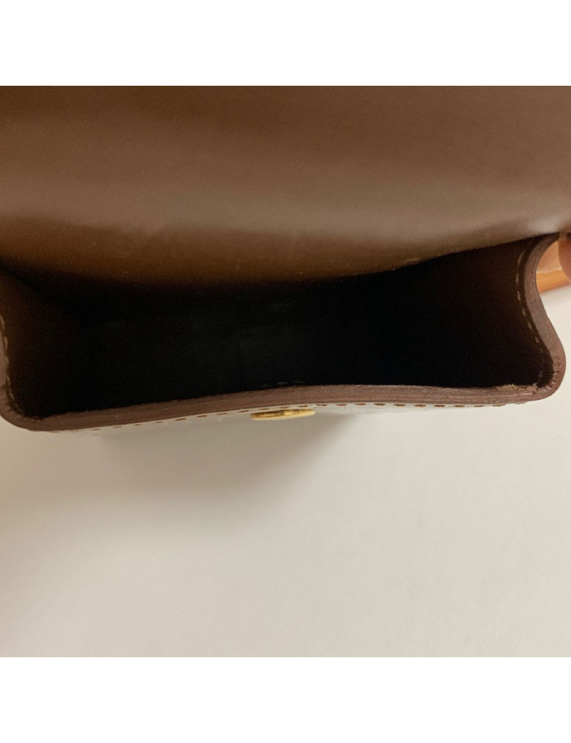 Etui à cigarettes LOUIS VUITTON en cuir monogram vernis bronze