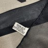 Foulard soie CHANEL noir et gris