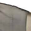 Foulard soie CHANEL noir et gris