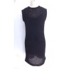 Robe CHANEL noire en crochet T36
