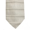 Cravate VERSACE CLASSIC beige à motifs gris