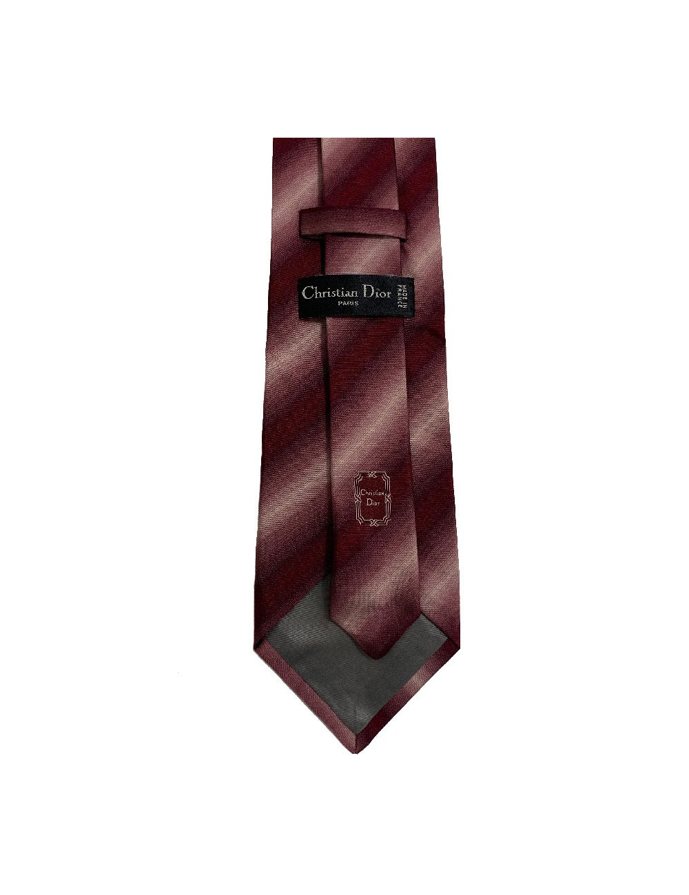 Cravate CHRISTIAN DIOR bordeaux