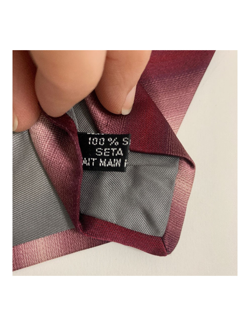 Cravate CHRISTIAN DIOR bordeaux