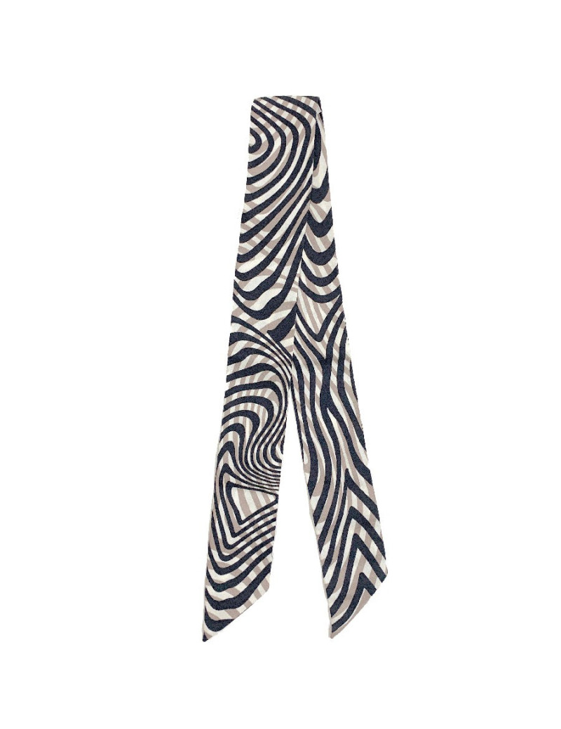 Foulard Twilly en soie HERMES tricolore
