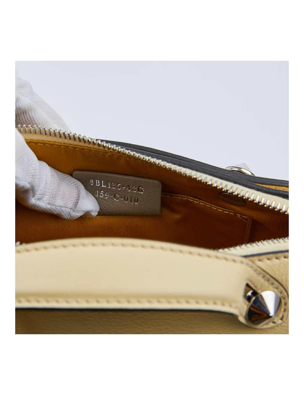 Sac FENDI "By The Way" Bauletto jaune