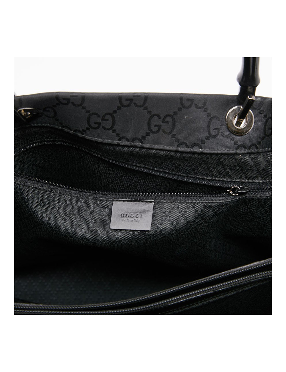 Sac GUCCI toile monogram noire