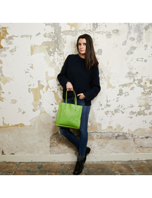 Sac FENDI en cuir vert