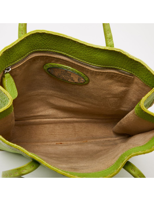 Sac FENDI en cuir vert